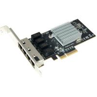 Сетевой адаптер STLab N-1060 4x1GbE, PCIe 2.1 x4, RJ45, BCM5719, Ethernet Adapter (id 60519)