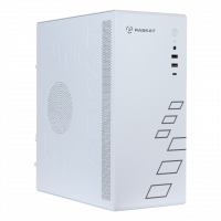 Компьютер Raskat STANDART 300 MT / Intel Core i3-12100 / 16GB / 256GB SSD / Intel Graphics (HDMI+DP) / LAN / NoOS / KB&M / 500W / White / 1Y (id 57355)