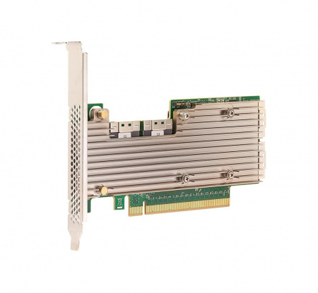 HBA-адаптер Broadcom LSI P411W-32P (05-50054-00) NVMe HBA Adapter, PCIe 4.0 x16 LP, 32port ( 4* int SFF8654), PEX88048, (id 26187)