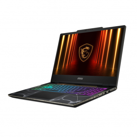 Ноутбук MSI Cyborg 15 B2RWFKG-071US Intel Core 7-240H / 16GB DDR5 / SSD 512GB / 15.6" FHD (1920x1080) IPS Anti-Glare,144Hz, 250nits / NVIDIA GeForce RTX 5060 8GB (HDMI) / LAN / WiFi / BT / CAM / 55.2Whr / 120W ext / Win 11 Home / Black / 1Y (id 56496)
