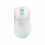 Мышь ASUS ROG KERIS II ORIGIN, 54g, Wired, 2.4GHz RF, Bluetooth 5.1, 42K DPI sensor, 5 Programmable Buttons, White (id 38019)