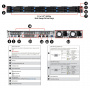 Серверная платформа MSI 1U S1206 2*LGA6096 up to 210W / 24*DDR5 RDIMM / 12*2.5 NVME / 2*LP Gen5 x16 + LP gen3 x16 / 2*M.2 2280 NVME / IPMI 2.0 / OCP 3.0 Gen5 x16 / 2*1GbE BASE-T / VGA / 1+1*1300W / Rails (id 58698)