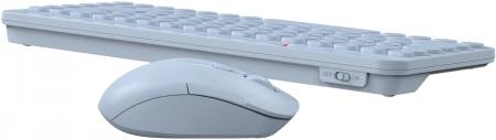 Клавиатура + мышь A4Tech Fstyler FG3200 Air клав:синий мышь:синий USB беспроводная slim Multimedia (id 39193)