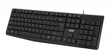 Клавиатура + мышь Acer OMW141 клав:черный мышь:черный USB (ZL.MCEEE.01M) (id 27212)