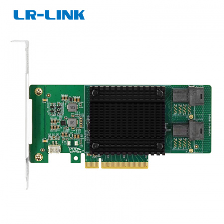 Рейд контроллер(адаптер) LR-LINK LRNV9441-2IR PCIe x8 3.0 – 2xSFF8643 до 2x NVMe U.2 накопителей PCIe x4 (id 53821)