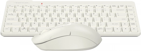 Клавиатура + мышь A4Tech Fstyler FG2200 Air2 клав:бежевый мышь:бежевый USB беспроводная slim (FG2200 AIR2 BEIGE) (id 39189)
