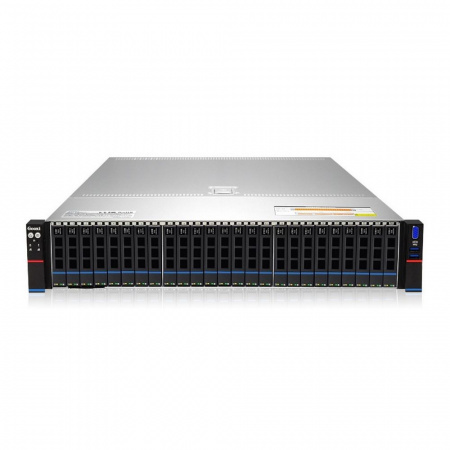 Серверная платформа/ Gooxi SL201-D25RE 2u 25bay server with expander bp,based on ice skylake, 2xPCle 3.0x16,4xPCle 3.0x8, 2x 2.5" rear SAS/SATA 2x2.5" rear NVMe, 1300W 1+1, EU power cables, rail kits (id 60202)