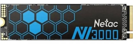 Ssd накопитель Netac SSD NV3000 2TB PCIe 3 x4 M.2 2280 NVMe 3D NAND, R/W up to 3300/2900MB/s, IOPS(R4K) 320K/280K, TBW 1200TB, with heat sink, 5y wty (id 26822)