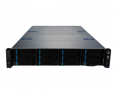 Серверная платформа MSI 2U S2206-02 2*LGA6096 up to 400W / 24*DDR5 RDIMM / 12*3.5 SAS/SATA/NVME / 3*FHFL Gen5 x16 + 4*FH Gen5 x8 / 2*M.2 2280 NVME / IPMI 2.0 / OCP 3.0 Gen5 x16 / 2*1GbE BASE-T / VGA / 1+1*2000W / Rails (id 57414)