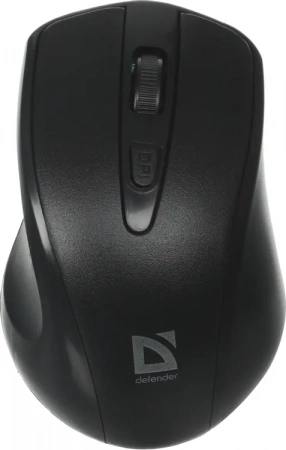 Беспроводная оптическая мышь Defender 52265 Datum MM-265 черный,3 кнопки,1600 dpi (id 48706)