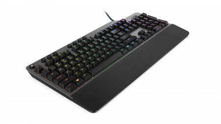 Клавиатура Lenovo Legion K500 RGB механическая черный USB Multimedia for gamer LED (подставка для запястий) (id 39205)