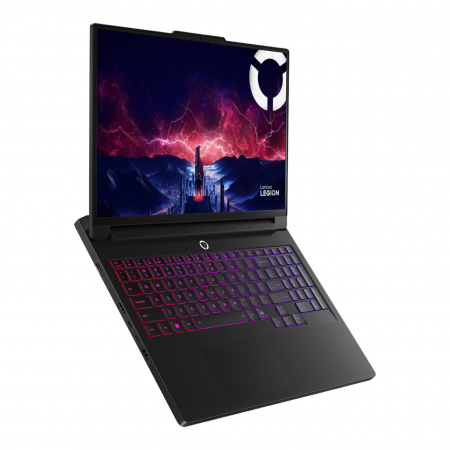 Ноутбук Lenovo Legion Pro 7 16AFR10H/ AMD Ryzen 9-9955HX/32Gb/1Tb/16"(2560x1600)OLED 500nits Glossy 100%DCI-P3,240Hz/ 12Gb NVIDIAGeForce RTX5070/LAN/WiFi/BT/Thunderbolt/TPM/ FHDCam/ RGB BKLTKB/ 99.9Wh/ NoOS/ EclipseBlack/1Y(83RU003JRK)(id 58126)