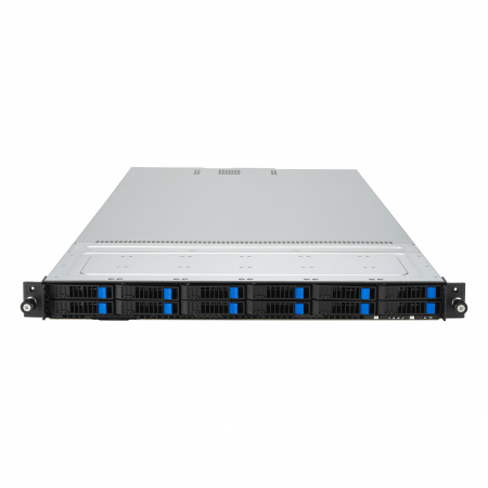 Серверная платформа ASUS RS700A-E12-RS12U 1U 2*LGA6096 up to 400W / 24*DDR5 RDIMM / 12*2.5 SAS/SATA/NVMe / 2*FHFL Gen5 x16 + LP Gen5 x16 + LP Gen4 x8 / 2*M.2 2242-60-80 SATA/NVME / IPMI 2.0 / 2*10GbE BASE-T / 2*USB 3.2 / VGA / 1+1*2600W (id 58825)