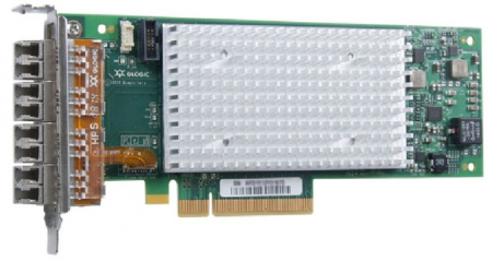 Сетевой адаптер Qlogic QLE2694L OEM, 16Gb/s FC HBA, 4-port, PCIe v3.0 x8, LC SR MMF, Low Profile (003017) (id 26602)