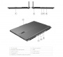 Lenovo ThinkBook 16p G4 IRH Intel Core i5 13500H / 16Gb DDR5 /  512Gb SSD / 16" 2560x1600 IPS, AntiGlare, 400nit, 100% sRGB / Nvidia RTX 4050 6GB / WiFi / BT / TB 4 / CR / FPR / CamFHD+IR / 80Wh / BacklitKB / Win 11 Pro Eng / Grey / 1Y (id 23490)