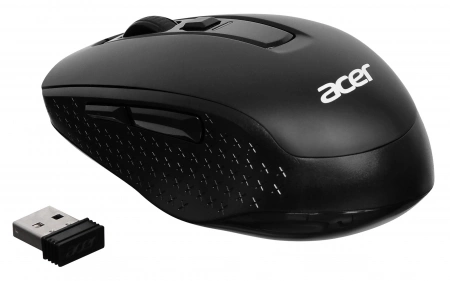 Мышь компьютерная/ Беспроводная мышь ACER OMR060 Wireless 2.4G Mouse 1600dpi (6but) black (id 27302)