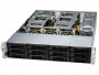Серверная платформа Supermicro 2U SYS-621C-TN12R 2*LGA4677 / 16*DDR5 RDIMM / 12*3.5 NVMe/SATA/SAS / 2*PCIe 5.0 x16 FHHL / 4*PCIe 5.0 x8 FHHL / 2*PCIe 5.0 x4 NVMe M.2 / 2*1GbE RJ45 / TPM / 2*1200W 12 SATA config, GPU support (id 56407)