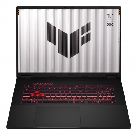 Ноутбук Asus TUF Gaming A18 FA808UP AMD Ryzen 7 260 / 32GB DDR5 / 1TB SSD / 18" 1920x1200 IPS, 300nit, 144Hz, G-Sync, 3ms / Nvidia RTX 5070 8GB / LAN / WiFi / BT / Pluton / USB4 / Cam FHD + IR / 90Wh / RGB backlit Kb / No OS / Jaeger Gray (id 55389)