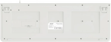 Клавиатура + мышь Acer OCC400 клав:белый мышь:белый USB (ZL.ACCCC.014) (id 38129)