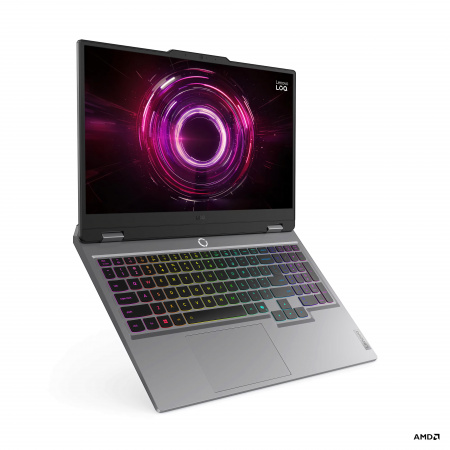 Ноутбук Lenovo LOQ 15AHP10/AMD Ryzen 7 250/16Gb/ 512GB/ 15.6"(1920x1080) IPS 300nits  AG 100%SRGB,144Hz/ 8Gb NVIDIA GeForce RTX5060/ LAN/ WiFi/ BT/ TPM/ FHDCam/ BKLTKB/ 60Wh/ Win11Home/ LunaGrey/1Y(83JG007PUS) (id 55490)