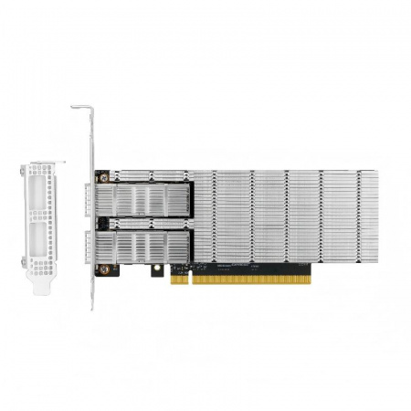 Сетевой адаптер LR-LINK LRES1162PF-2QSFP56 Mellanox ConnectX-6 100GB PCIe 4.0 x16 (id 53825)