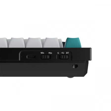 Классическая TKL (80%) механическая клавиатура Keychron Q3 Max - 3 типа подключения, 87 клавиш, цвет Carbon Black, переключатели Gateron Jupiter Banana (id 56790)