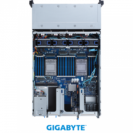 Gigabyte R282-3C1 2U / 2 x LGA 4189 up to 270W / up to 32*RAM / 8*3.5" SAS/SATA + 4*3.5" SAS/SATA/NVME + 2*2.5" SATA/SAS / 2*1Gb / 1*OCP 3.0 / 1*OCP 2.0 / 6*FHHL PCIe Gen4 x16 and x8 slots /  2 x LP PCIe Gen4 x8 slots / 2x1600W / Rails  (id 30446)