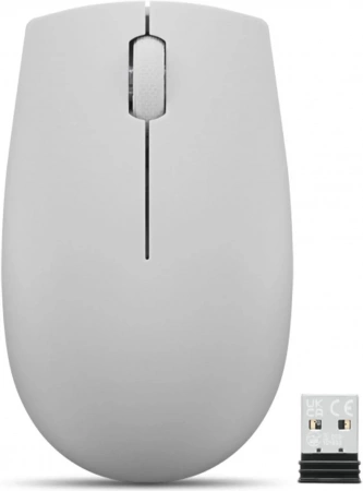 Мышь Lenovo 300 Wireless Compact серый оптическая 1000dpi беспров. (GY51L15678) (id 39210)