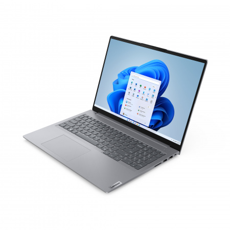 Ноутбук Lenovo Thinkbook 16 G6 ABP/ Ryzen 5 7430U/ 8Gb/ 512Gb/ 16" (1920x1200)IPS AG 300n 45% NTSC 60Hz/ AMD Radeon/ WiFi/ BT/LAN/ FPR/ TPM/ HDCam/ BacklitKB/ 45Wh/ Grey/ NoOS/ 1Y(21KKA0HFIN) (id 54995)