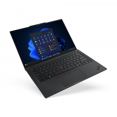 Ноутбук Lenovo ThinkPad E14 Gen 7 Intel Core 7 240H / 16GB DDR5 / 512GB SSD M.2 NVMe / 14" (1920x1200) IPS AG 300nits, 1000:1, 45% NTSC / Intel Graphics / FRP/LAN/WiFi/BT/Thunderbolt/CamFHD+IR/ 64Whr / BacklitKB / DOS /1Y (21T90042FW) (id 55202)