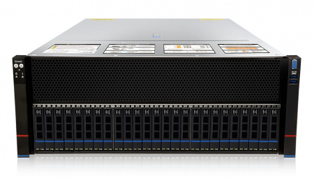 Серверная платформа Gooxi 4U SY4108G-D24R-G4 2*LGA4677 up to 350W / 32*DDR5 RDIMM / 24*2.5 SAS/SATA/NVME / 15*FHHL Gen5 x16 / OCP 3.0 Gen5 x16 / 2*M.2 2280-110 SATA/NVME / IPMI 2.0 / 2*USB 3.0 / VGA / GPU support / 3+1/2+2*2700W (id 54098)
