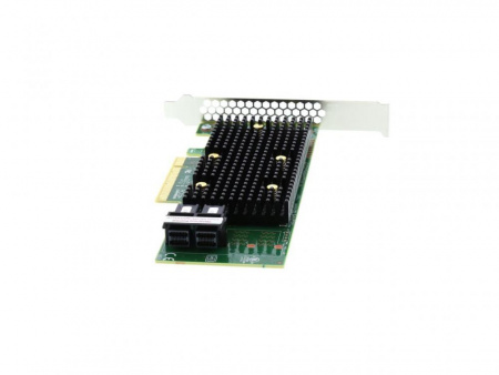 HBA-адаптер Broadcom 9400-8i SGL (05-50008-01)  PCIe 3.1 x8 LP, Tri-Mode SAS/SATA/NVMe 12G HBA, 8port(2*int SFF8643), 3408 IOC (id 48123)