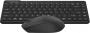 Клавиатура + мышь A4Tech Fstyler FG2200 Air2 клав:черный мышь:черный USB беспроводная slim (FG2200 AIR2 BLACK) (id 39190)