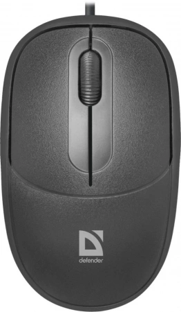 Проводная оптическая мышь Defender 52980 Datum MS-980 черный,3 кнопки,1000dpi (id 48723)