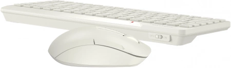 Клавиатура + мышь A4Tech Fstyler FG2200 Air2 клав:бежевый мышь:бежевый USB беспроводная slim (FG2200 AIR2 BEIGE) (id 39189)