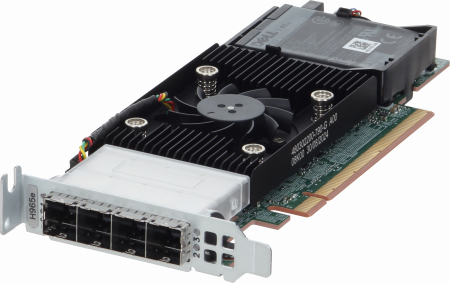 Dell PERC H965e Adapter 8 GB DDR4 3200 MT/s cache, PCI Low Profile/Full Height, 240 SAS Dsiks supported, 512B, 512e, and 4Kn, no boot support, RAID 0, 1, 5, 6, 10, 50, 60, Broadcom RAID-on-chip, SAS4116Wchipset, 22.5 Gbps / 12 Gbps SAS( SAS HBA G16 srv) (