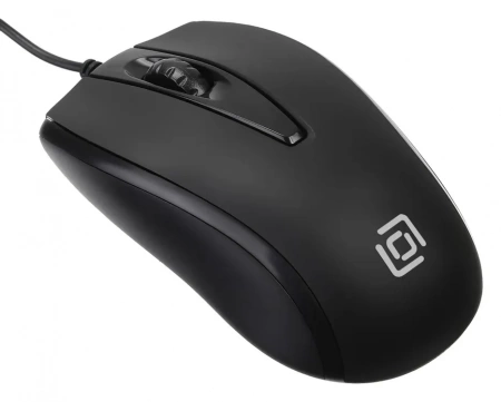 Мышь Оклик 325M черный оптическая 1200dpi USB для ноутбука 3but (1091340) (id 57861)