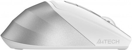 Мышь A4Tech Fstyler FG45CS Air белый/серебристый оптическая 2000dpi silent беспров. USB для ноутбука 7but (FG45CS AIR USB (SILVER WHITE)) (id 40001)