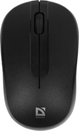 Беспроводная оптическая мышь Defender 52285 Datum MM-285 черный,3 кнопки,1600 dpi (id 48708)