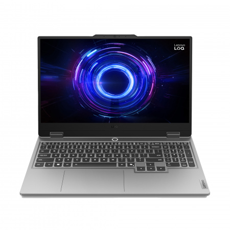 Ноутбук Lenovo LOQ 15IRX10/ Intel Core i7-13645HX/16Gb/ 512GB/ 15.6"(1920x1080) IPS 300nits AG 100%SRGB,144Hz/ 8Gb NVIDIA GeForce RTX5050/ LAN/ WiFi/ BT/ TPM/ FHDCam/ BKLTKB/ 60Wh/ NoOS/ LunaGrey/1Y(83JE0189RK)(id 58125)