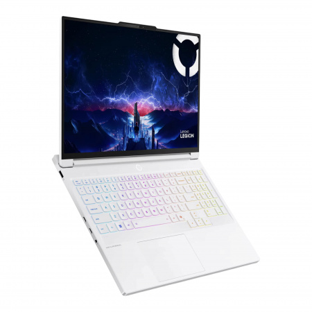 Ноутбук Lenovo Legion 7 16IAX10/Intel Core Ultra 9 275HX/32Gb/1Tb/16"(2560x1600)OLED 500nits Glossy100%DCI-P3,165Hz/8Gb NVIDIAGeForce RTX5070/LAN/WiFi/BT/Thunderbolt/TPM/FHDCam/RGB BKLTKB/80Wh/Win11Home/GlacierWhite/1Y(83KY002YCC)(id 57702)
