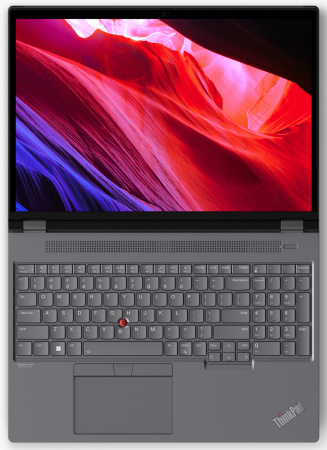 Ноутбук Lenovo ThinkPad Р16 G2/ Intel Core i7 14700HX/16Gb/ 512GB/ 16"(1920x1200) IPS 400nits AG 100% NTSC/ 8Gb nVidia RTX 2000 Ada/ LAN/ WiFi/ BT/ TPM/ Thunderbolt/ FPR/ FHDCam+IR/ BKLTKB/ 94Wh/ Win11Pro/ Storm Grey /1Y (21FBA0R7CD) (id 57291)