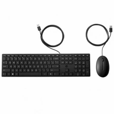 клавиатура и мышь Keyboard and Mouse HP 320MK Wired (black) (id 38437)
