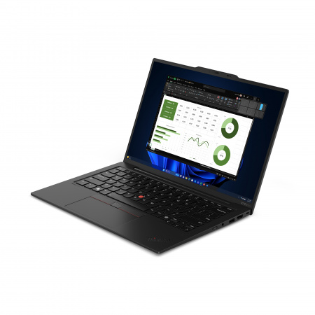 Ноутбук Lenovo ThinkPad X1 Carbon G12 Intel Core Ultra 7 155U / 32GB LPDDR5x / 512GB SSD / 14" WUXGA (1920x1200) IPS, Anti-Glare, 400nits / Intel Graphics / FPR / 2xTB 4 / WiFi / BT / CAM / 57Whr / 65W / BacklitKB / Win 11 Pro / Black / 1Y (id 41559)