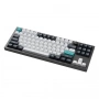 Классическая TKL (80%) механическая клавиатура Keychron Q3 Max - 3 типа подключения, 87 клавиш, цвет Carbon Black, переключатели Gateron Jupiter Banana (id 56790)