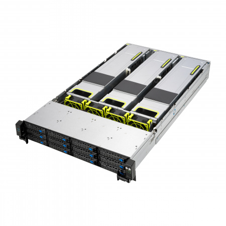 Серверная платформа Asus 2U RS720-E10-RS12 2*LGA4189 up to 270W / 32*DDR4 RDIMM / 8*3.5 SAS/SATA/NVME + 4*3.5 SAS/SATA + 2*2.5 SATA/NVME / 4*FHFL Gen4 x16 + FHFL Gen4 x8 + LP Gen4 x8 / 2*M.2 2260-80 NVME / IPMI 2.0 / VGA / 2*USB 3.2 / 2*1600W (id 56644)