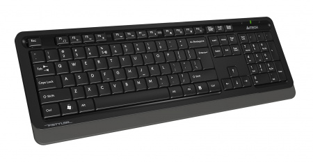 Клавиатура + мышь A4Tech Fstyler FG1010 клав:черный/серый мышь:черный/серый USB беспроводная Multimedia (FG1010 GREY) (id 39186)
