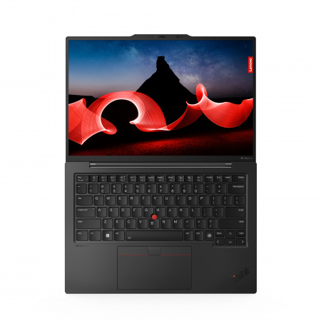 Ноутбук Lenovo ThinkPad X1 Carbon G12 Intel Core Ultra 7 155U / 32GB LPDDR5x / 512GB SSD / 14" WUXGA (1920x1200) IPS, Anti-Glare, 400nits / Intel Graphics / FPR / 2xTB 4 / WiFi / BT / CAM / 57Whr / 65W / BacklitKB / Win 11 Pro / Black / 1Y (id 41559)