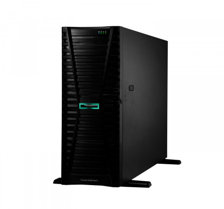 HPE PROLIANT ML350 GEN11 8SFF ST1 no (CPU,MEM,HDDs,PSU,OCP,BOSS),MR408I-O,Rails (id 59945)