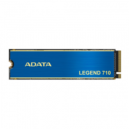 Твердотельный накопитель SSD ADATA Legend ALEG-710-512GCS PCIe Gen3x4 with NVMe, 2400/1000, IOPS 90/150K, MTBF 1.5M, 3D NAND, 130TBW, 0,23DWPD, Heat Sink, RTL (937834) (id 49922)